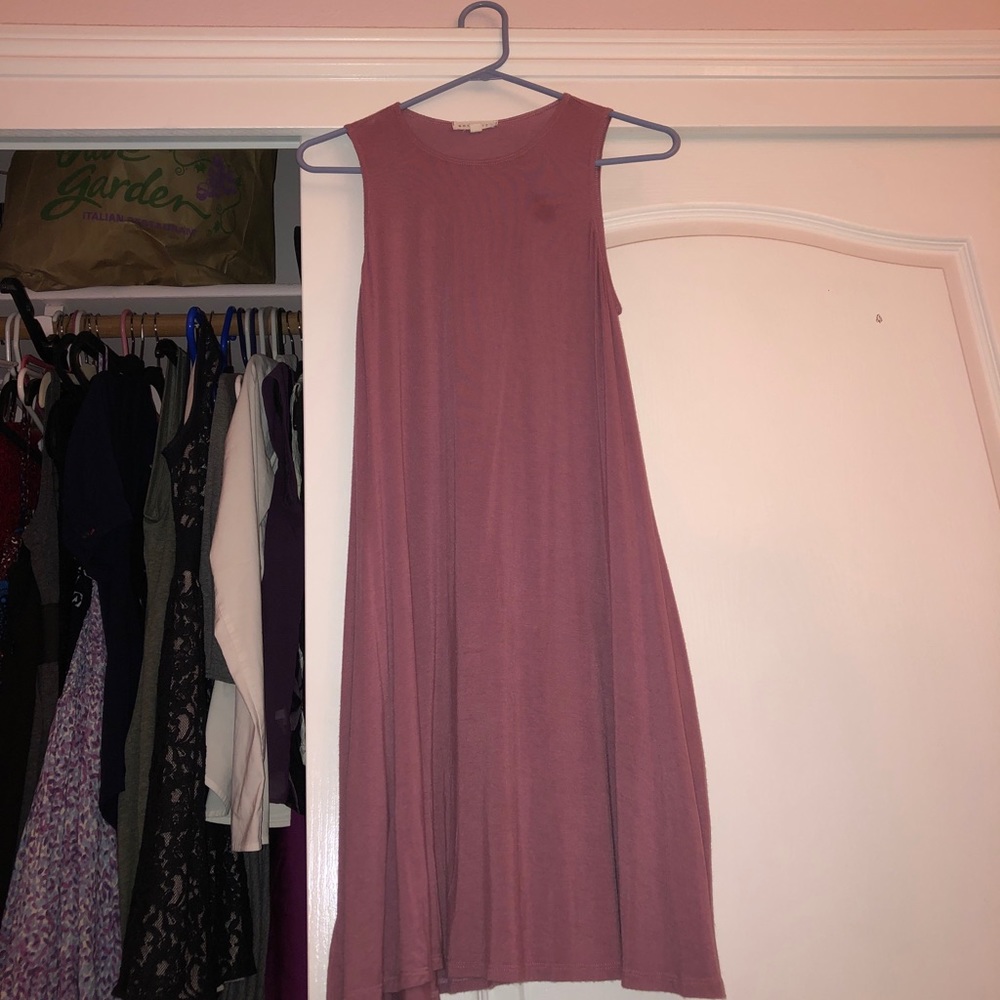 Purple Socialite Tank dress